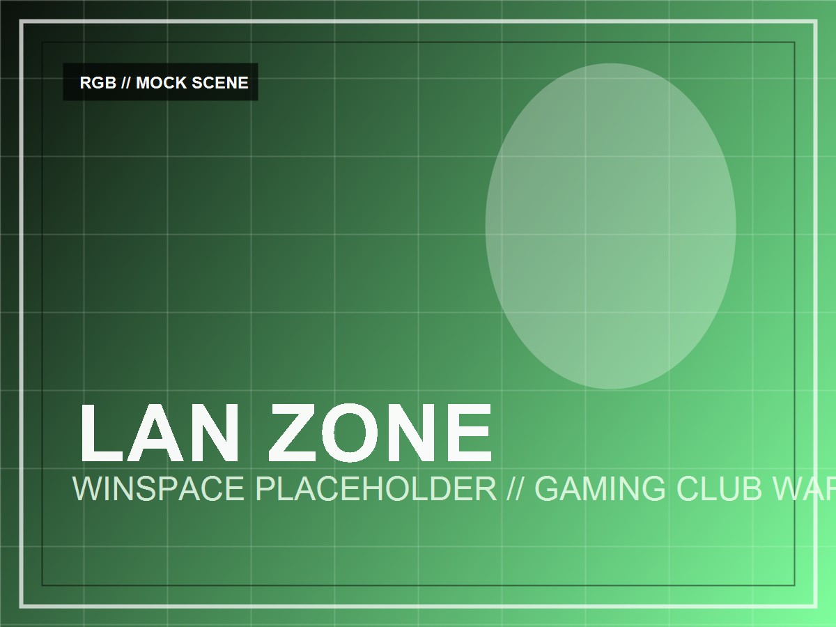 Placeholder strefy LAN